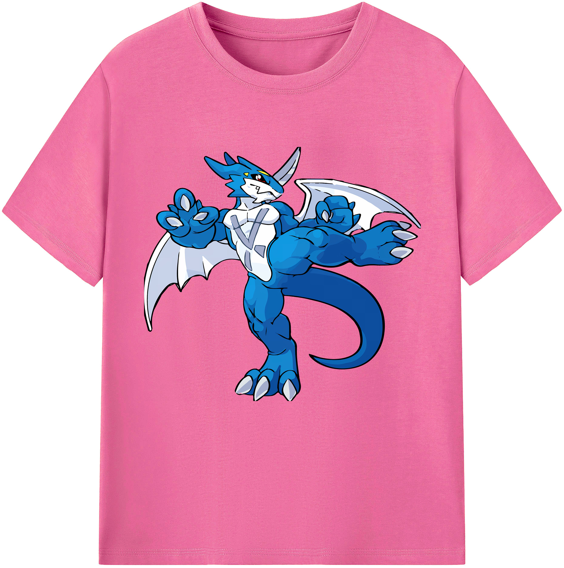 （画像用） Digimon デジタルモンスター/デジモン レディースカジュアルプリントTシャツ（綿100％）